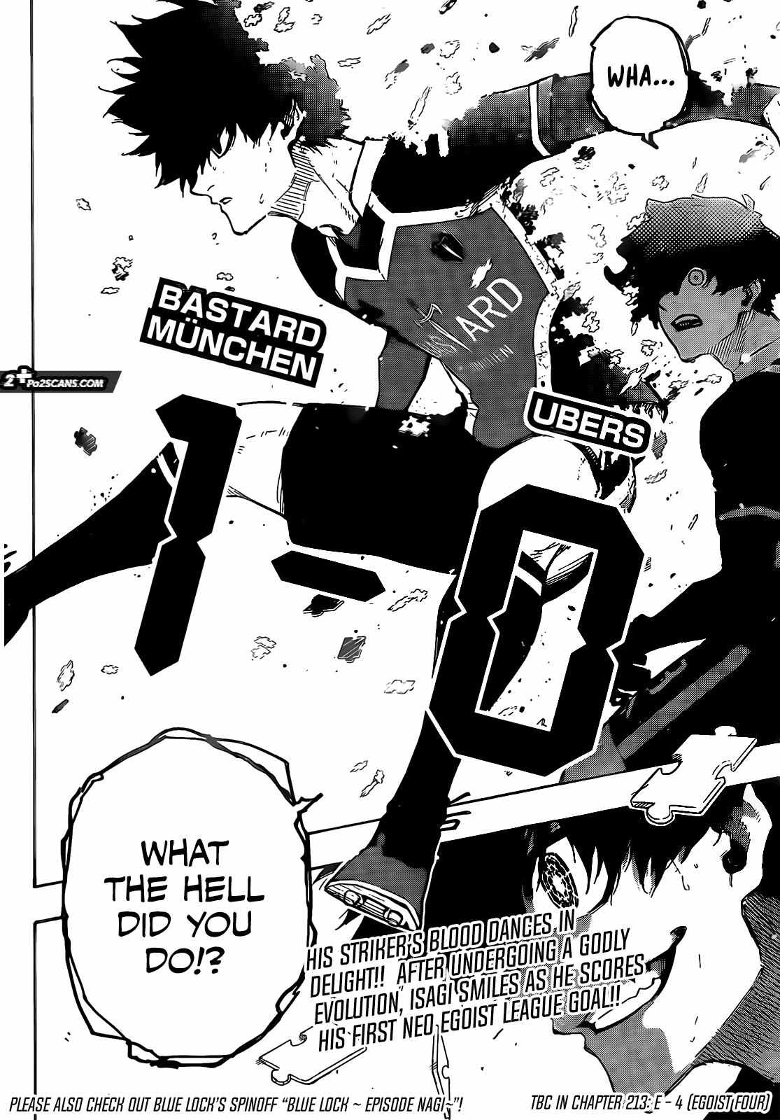 Blue Lock chapter 212 page 19