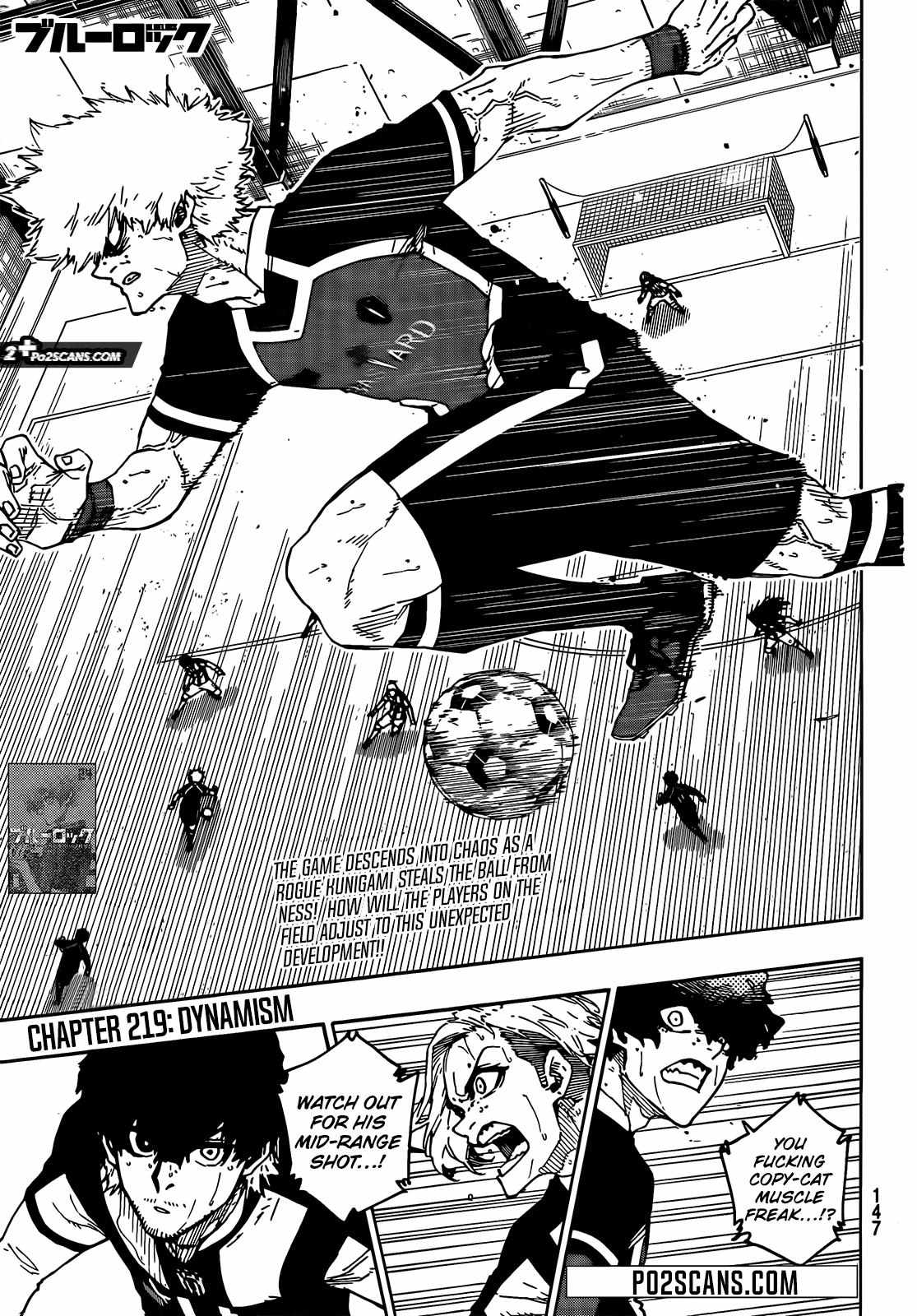 Blue Lock chapter 219 page 2