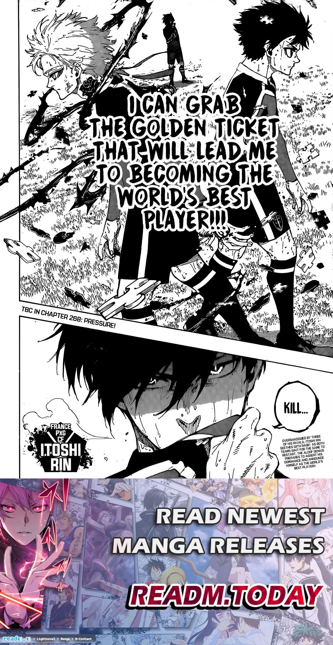 Blue Lock chapter 267 page 18