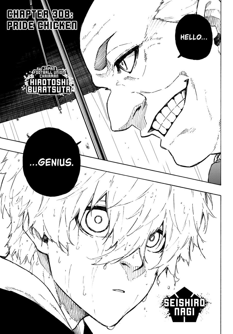 Blue Lock chapter 308 page 1