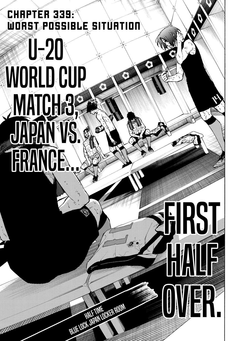 Blue Lock chapter 339 page 1