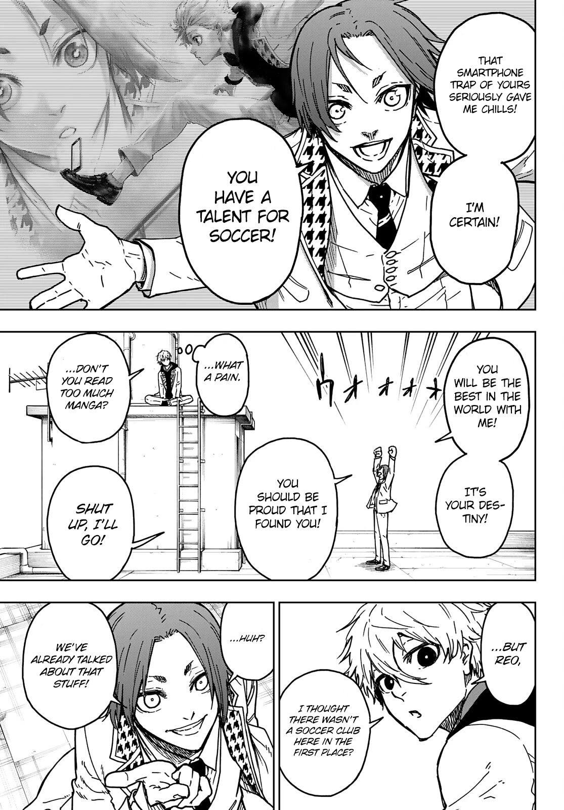 Blue Lock: EPISODE Nagi chapter 1 page 22