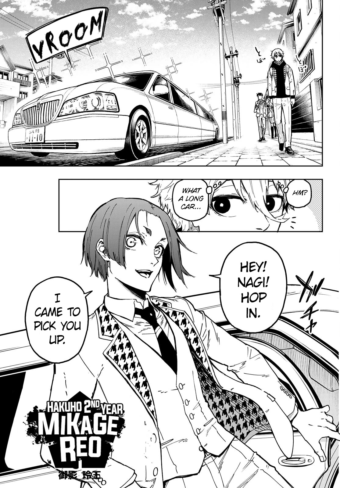 Blue Lock: EPISODE Nagi chapter 1 page 8