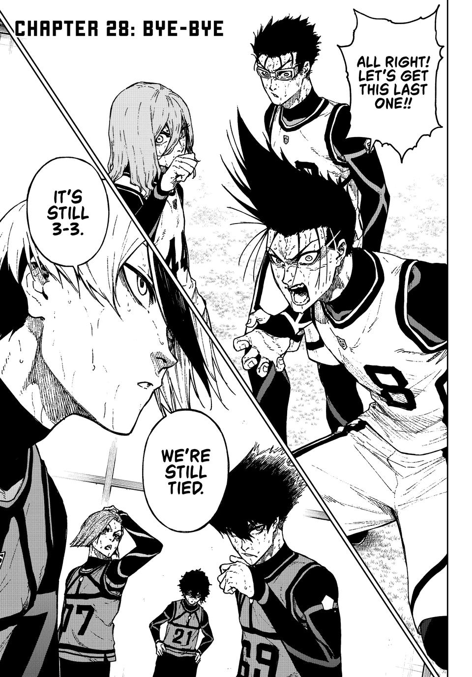 Blue Lock: EPISODE Nagi chapter 28 page 1