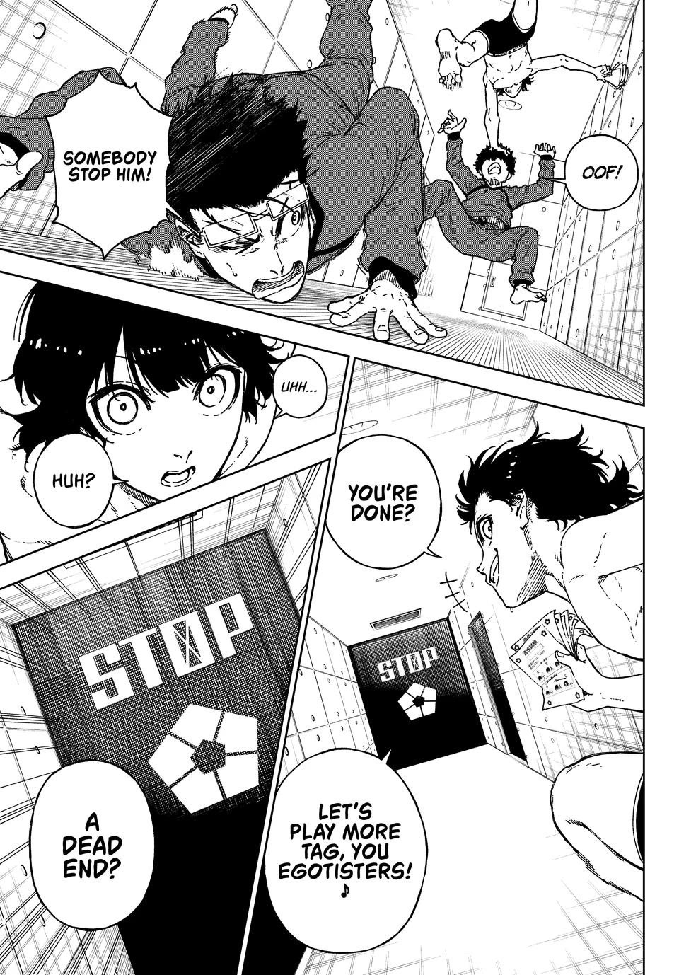 Blue Lock: EPISODE Nagi chapter 36 page 9