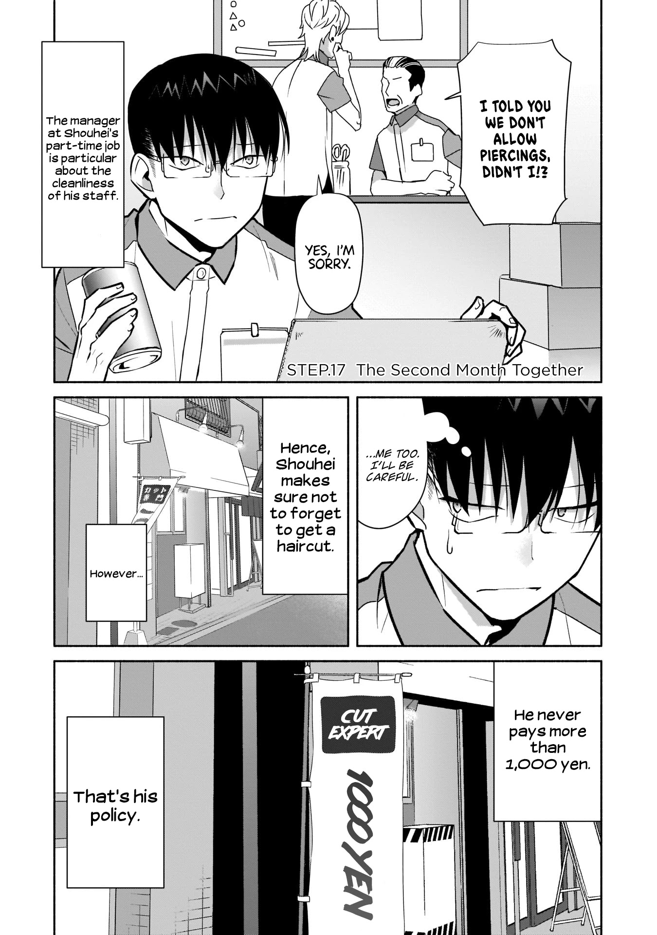 Bocchi no Boku ni Kyousei Kanojo ga Yattekita chapter 17 page 2