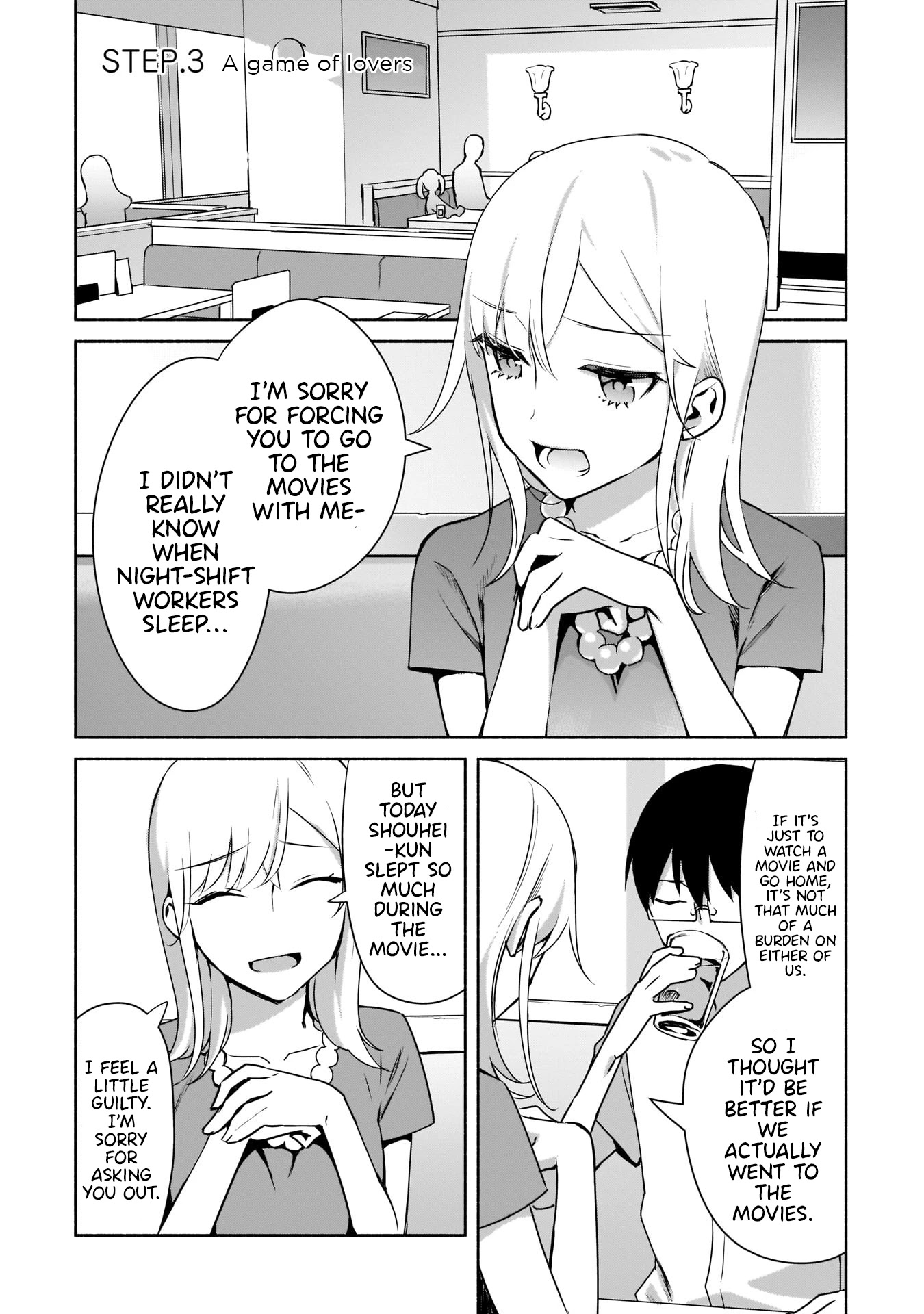 Bocchi no Boku ni Kyousei Kanojo ga Yattekita chapter 3 page 1