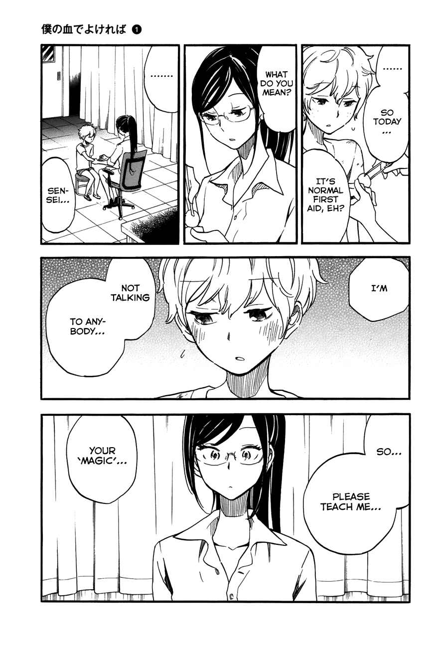 Boku no Chi de Yokereba chapter 1 page 22