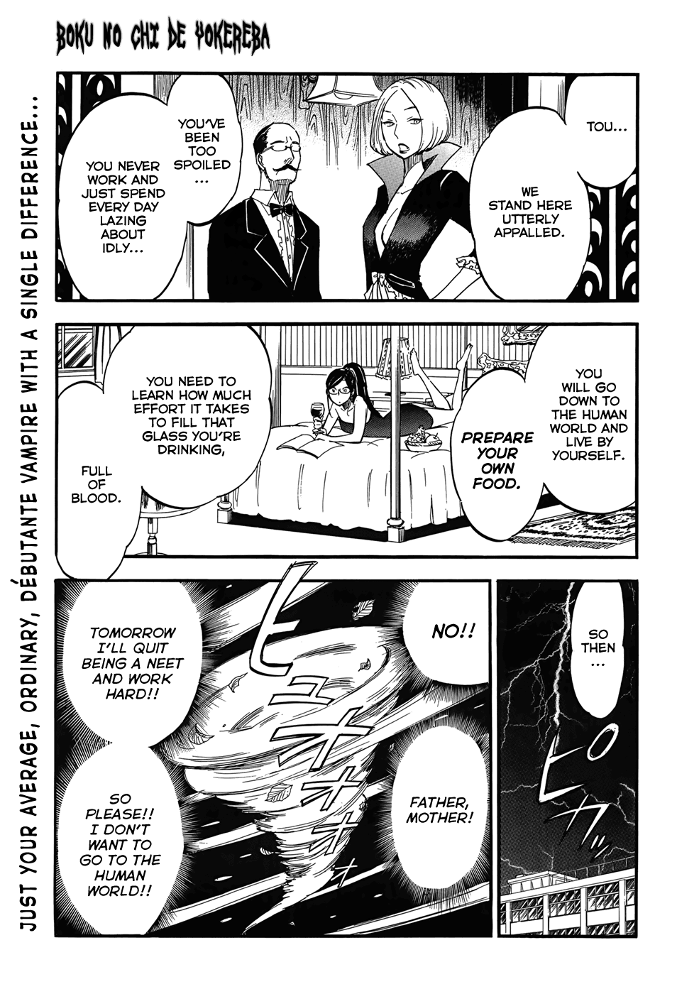 Boku no Chi de Yokereba chapter 15 page 1