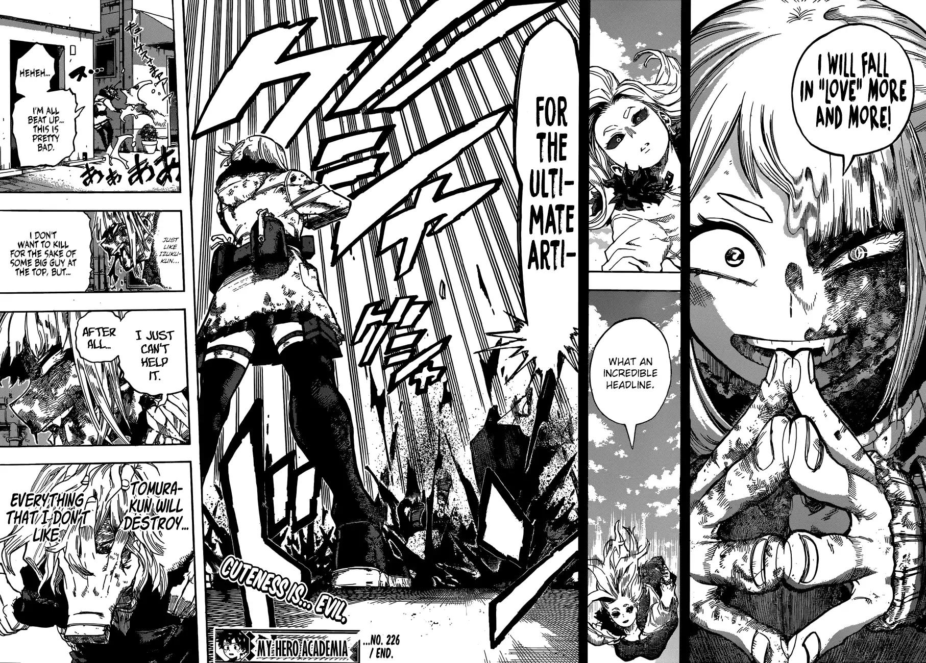 Boku no Hero Academia chapter 226 page 15