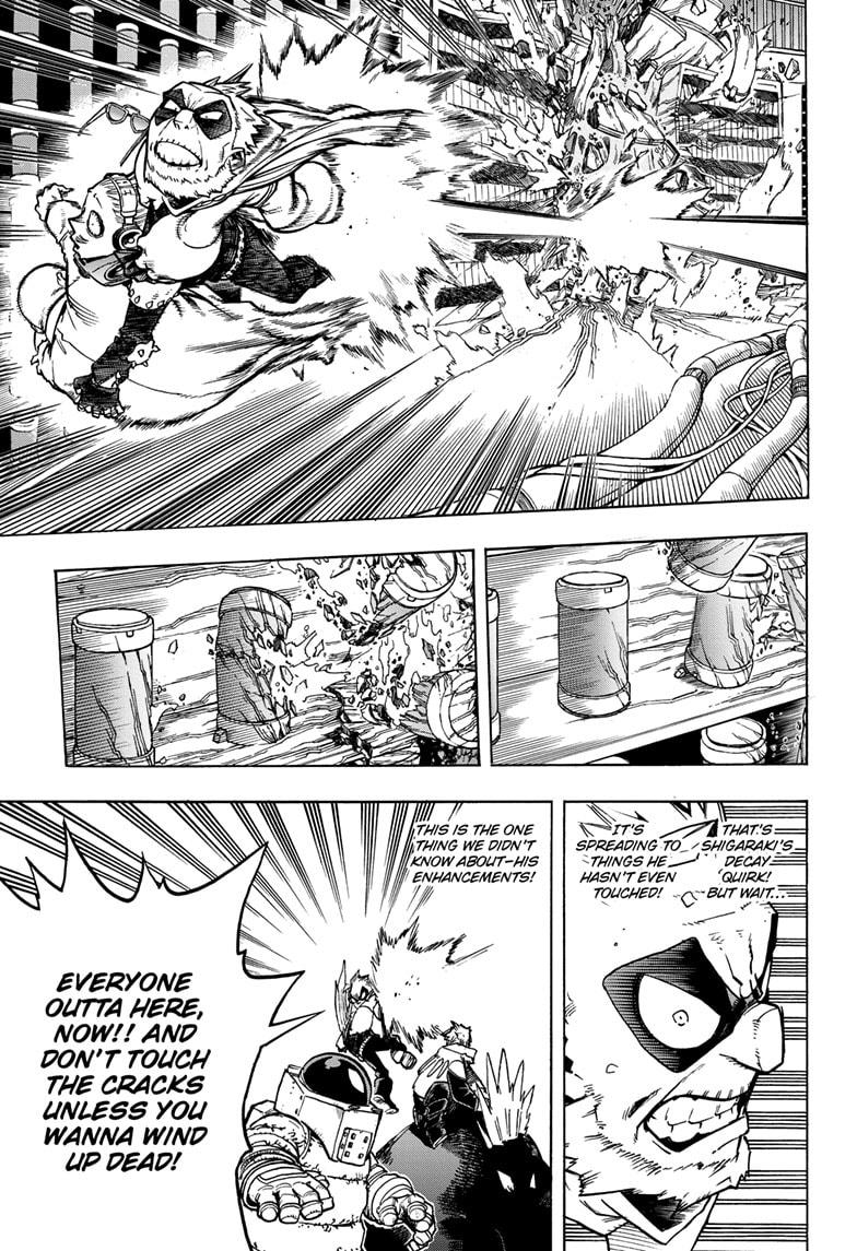 Boku no Hero Academia chapter 272 page 9