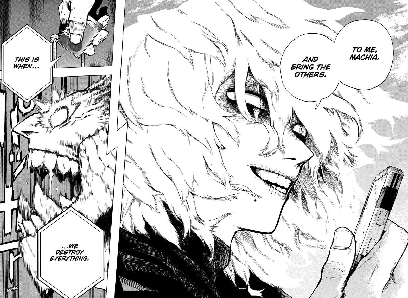 Boku no Hero Academia chapter 273 page 9