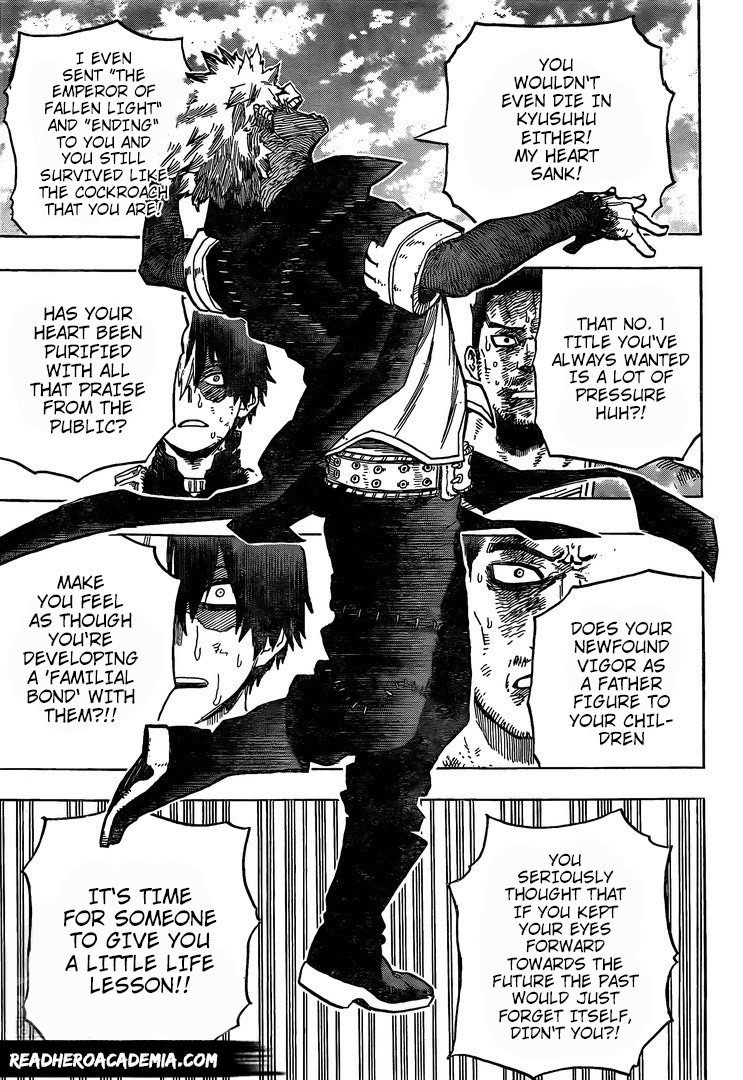 Boku no Hero Academia chapter 290 page 13