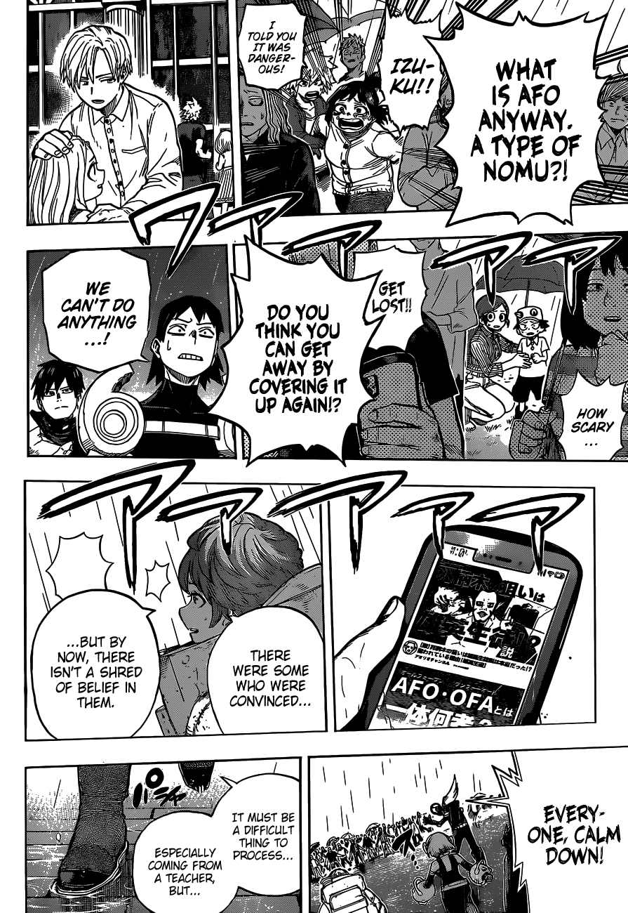 Boku no Hero Academia chapter 323 page 9