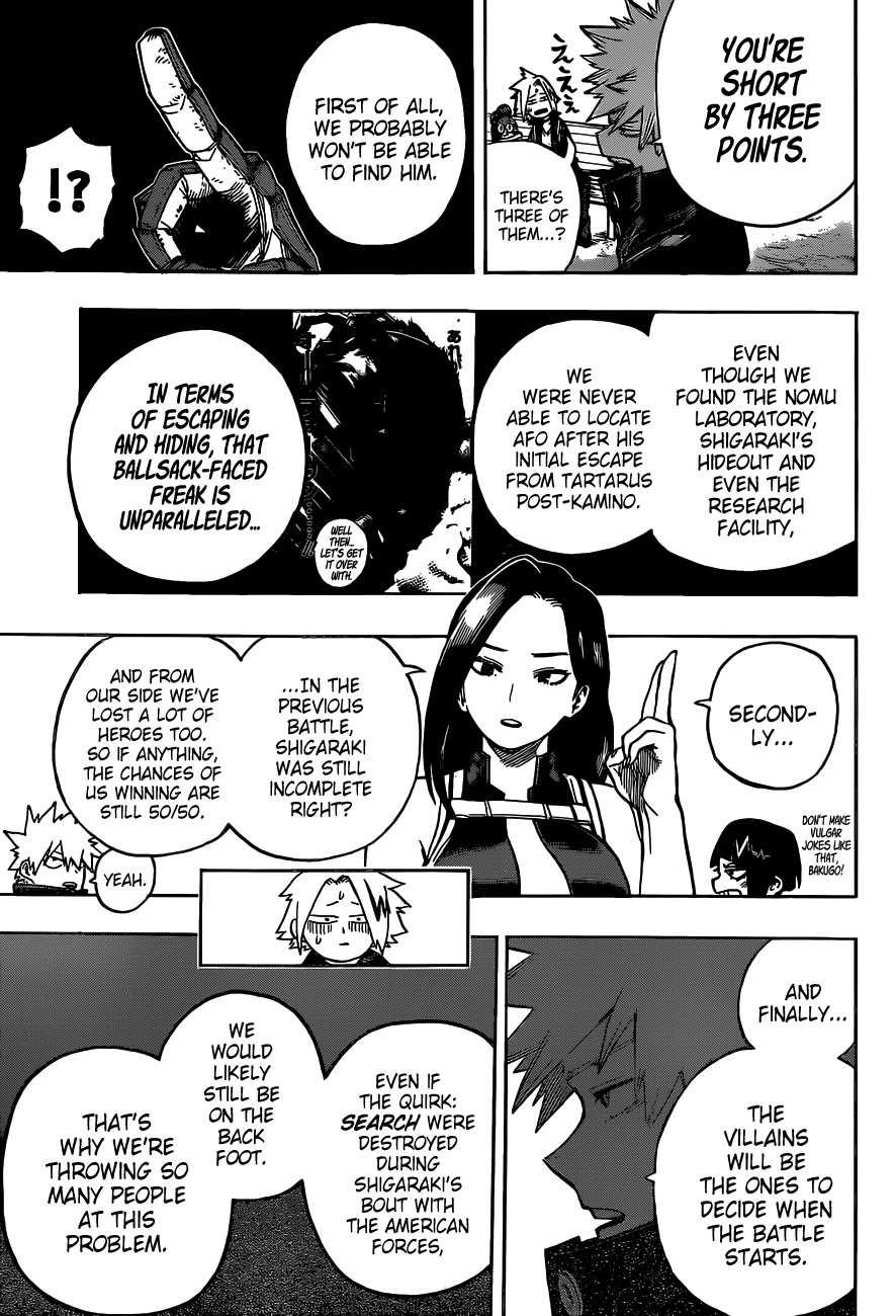 Boku no Hero Academia chapter 336 page 7