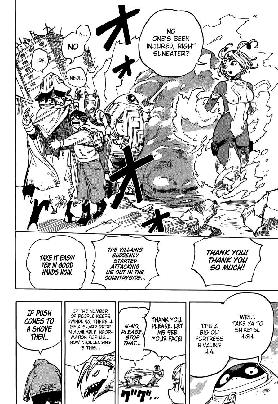 Boku no Hero Academia chapter 339 page 16