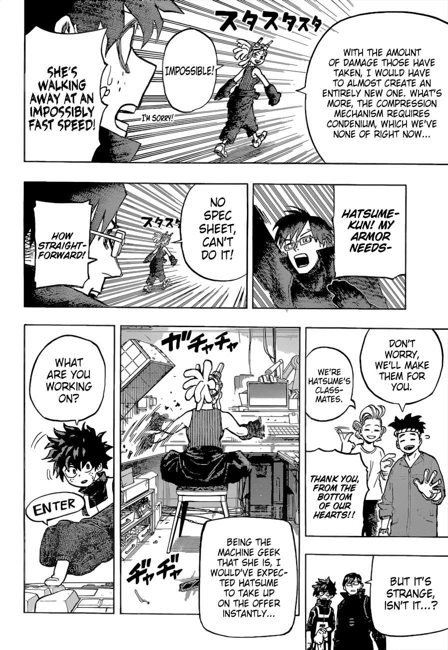 Boku no Hero Academia chapter 339 page 8