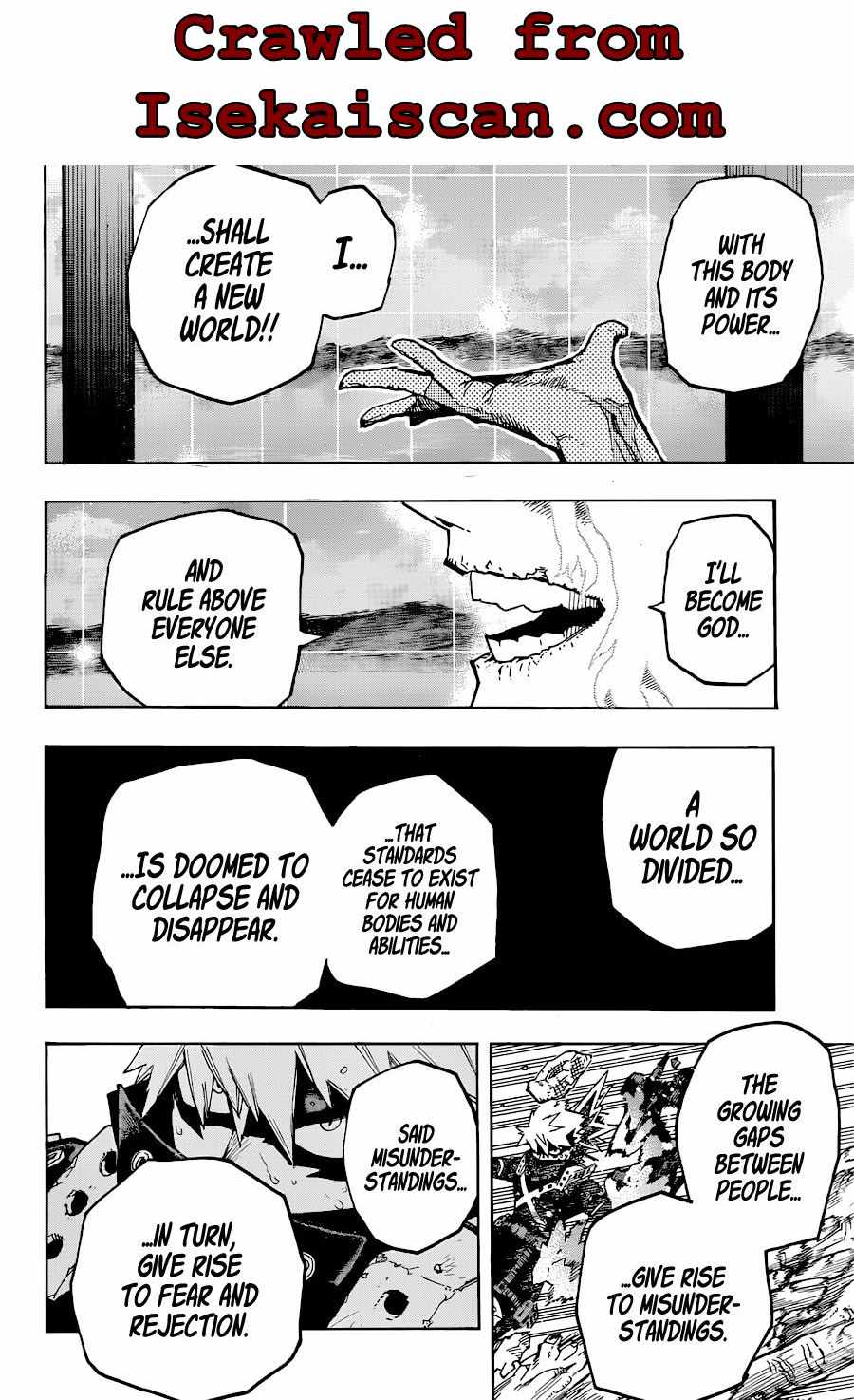 Boku no Hero Academia chapter 358 page 6