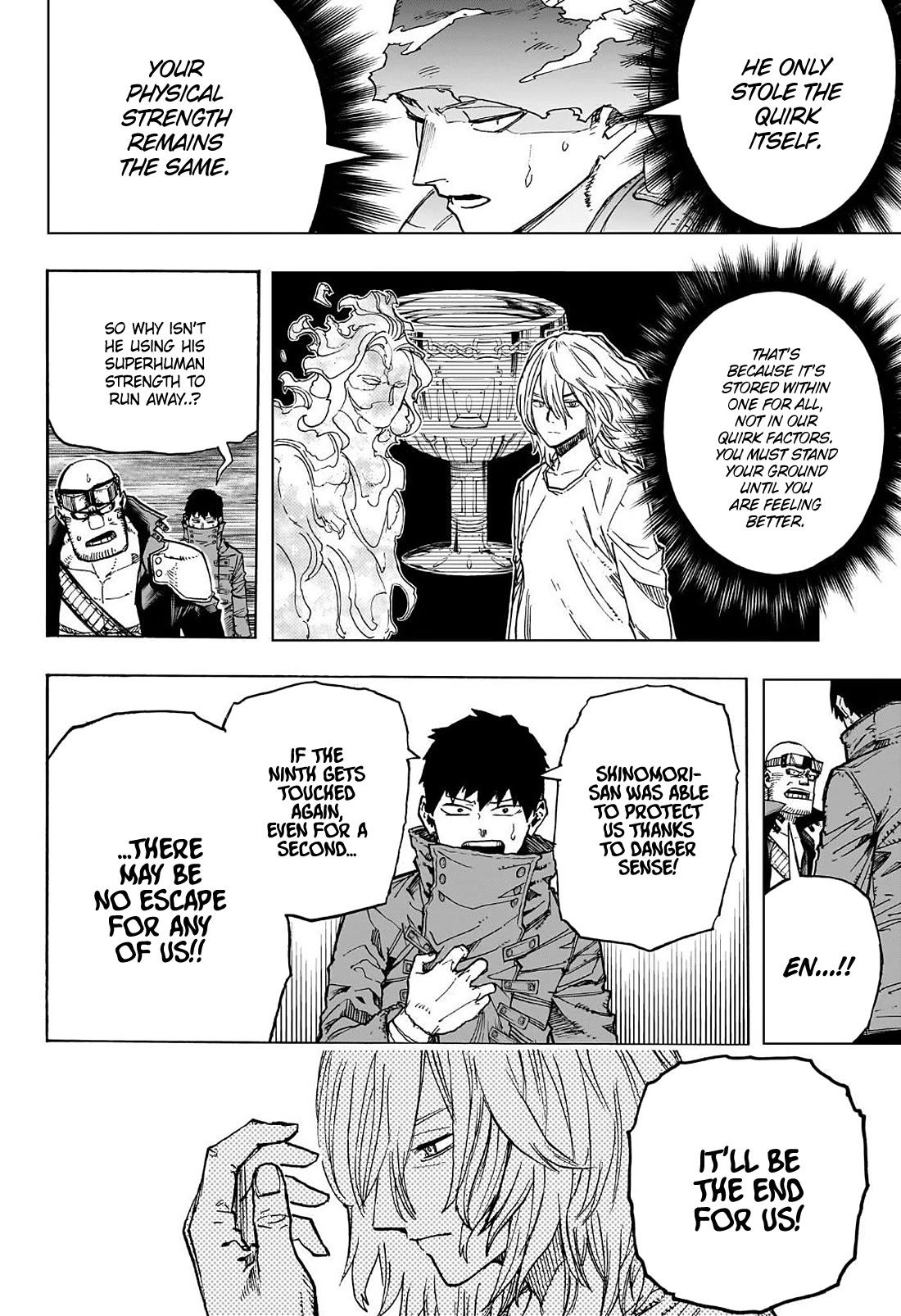 Boku no Hero Academia chapter 411 page 9