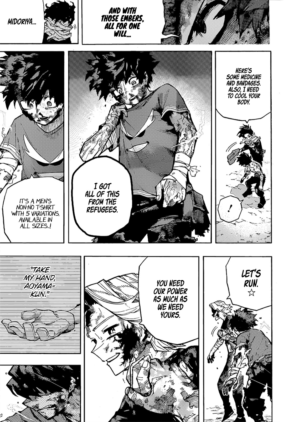 Boku no Hero Academia chapter 421 page 12