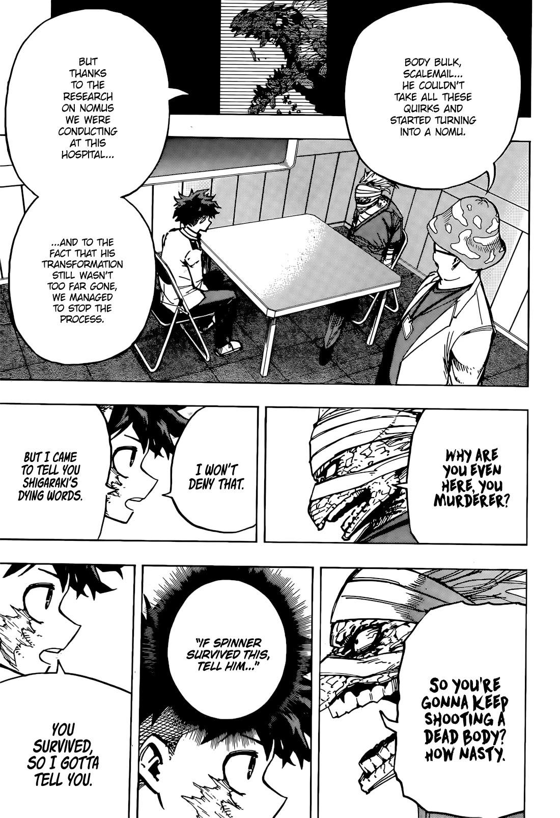 Boku no Hero Academia chapter 427 page 4