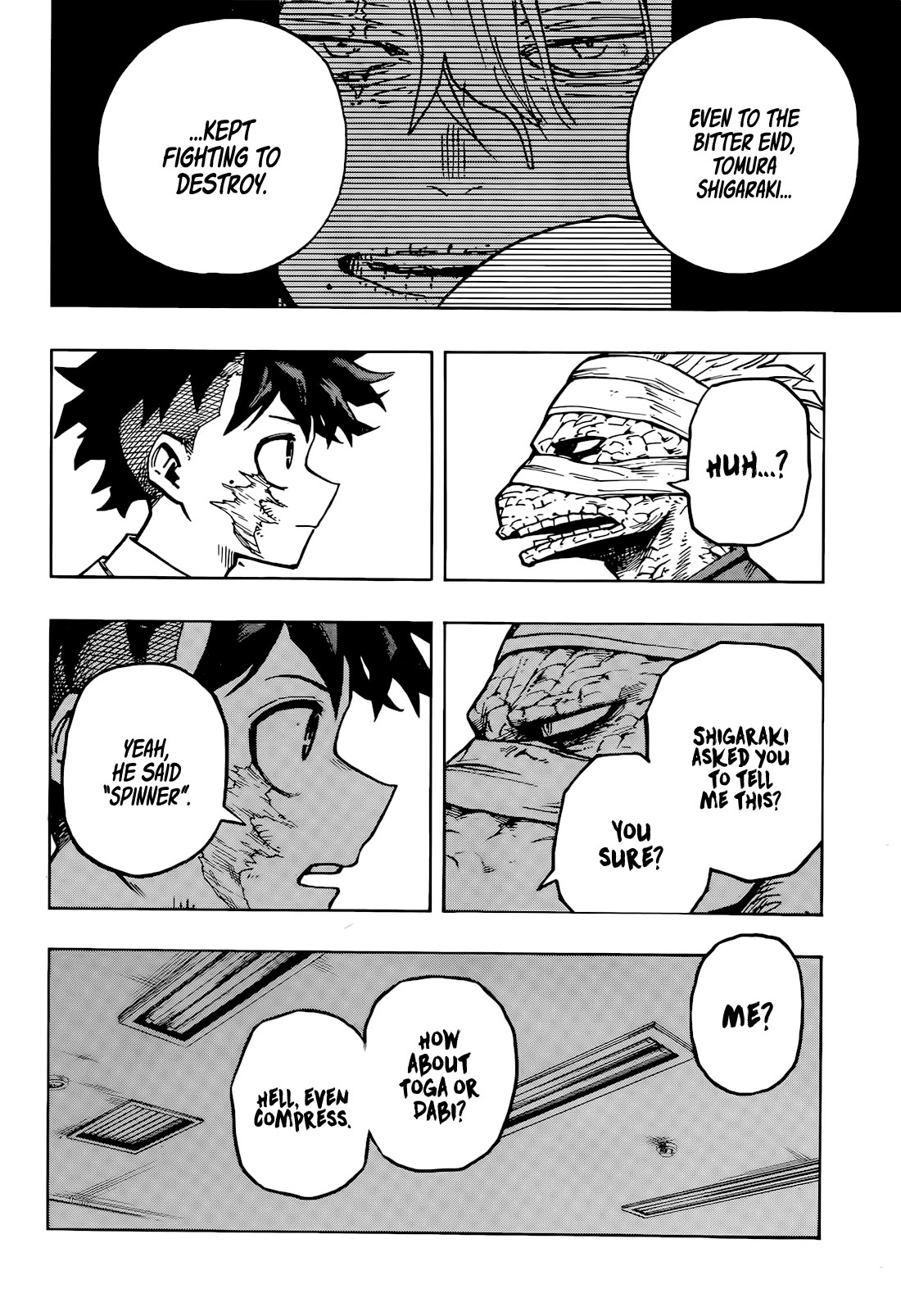 Boku no Hero Academia chapter 427 page 5