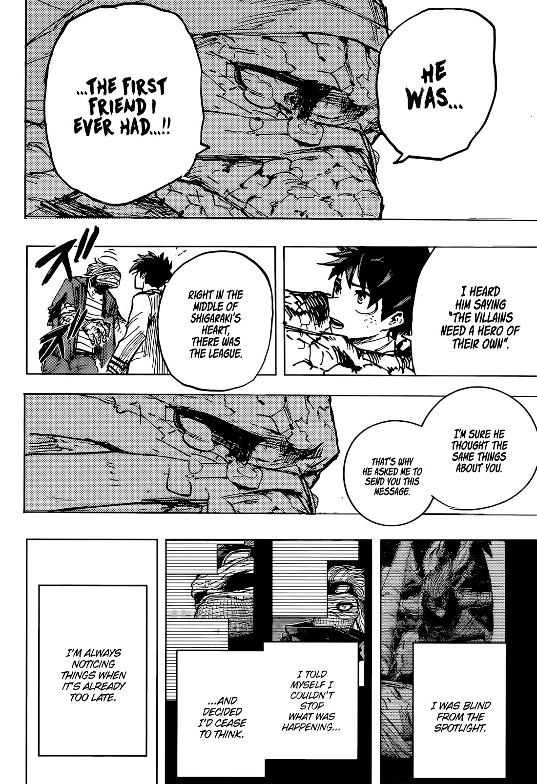Boku no Hero Academia chapter 427 page 9