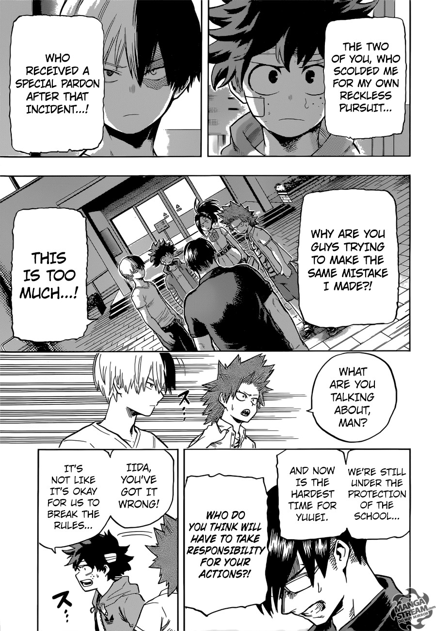 Boku no Hero Academia chapter 84 page 15