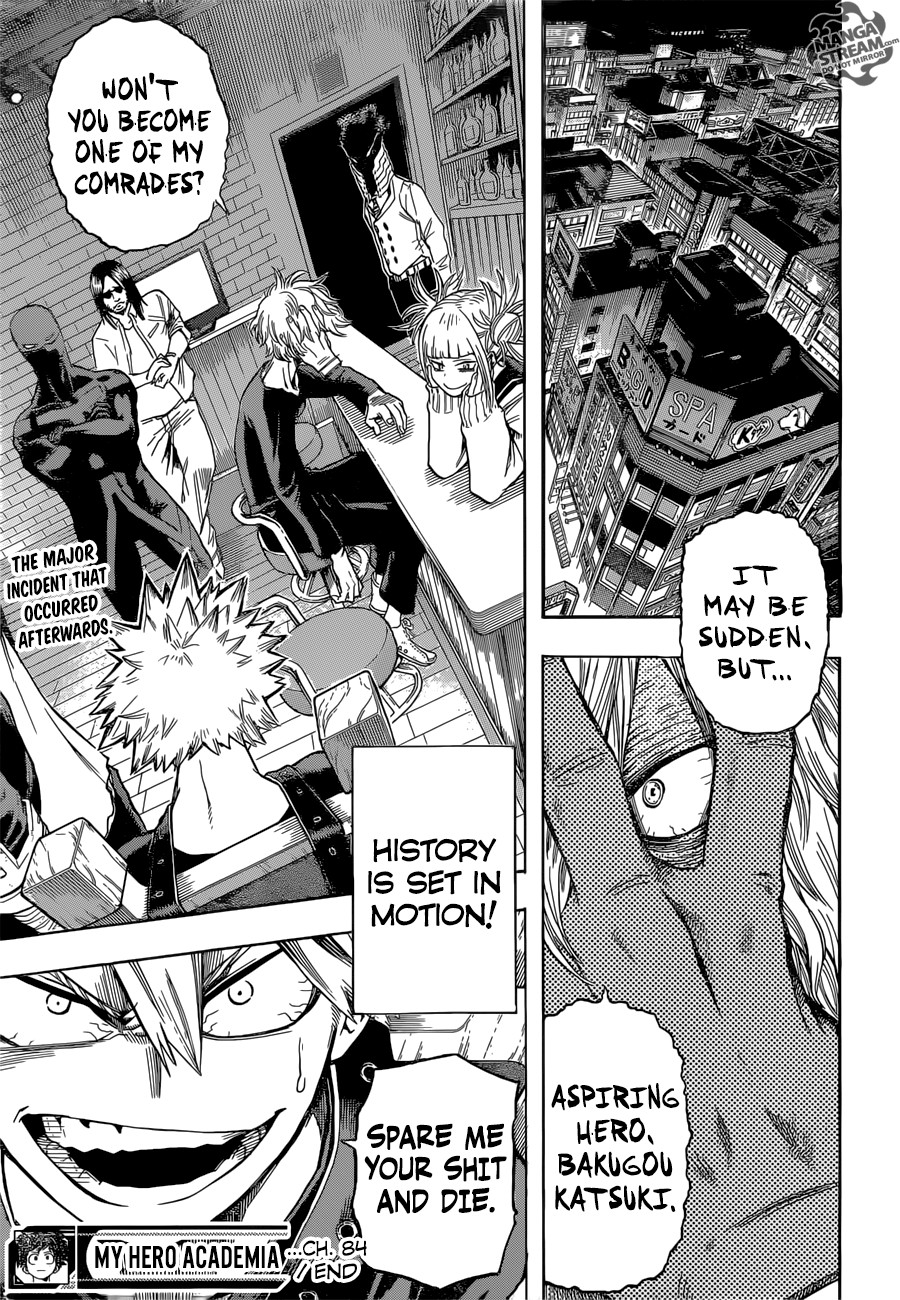 Boku no Hero Academia chapter 84 page 21