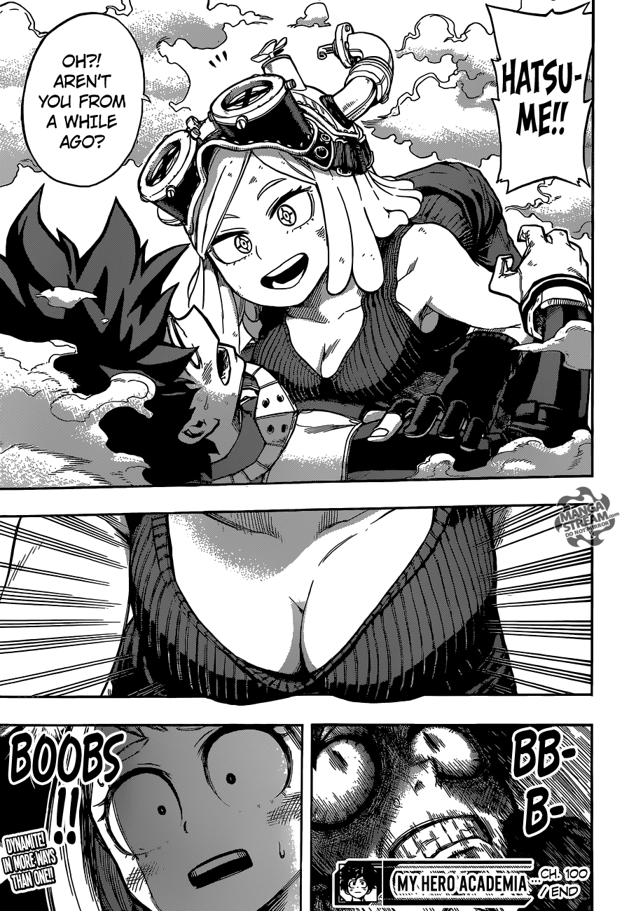 Boku no Hero Academia chapter 100 page 20