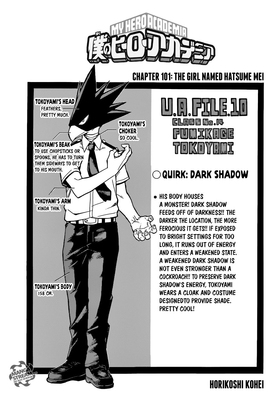 Boku no Hero Academia chapter 101 page 1