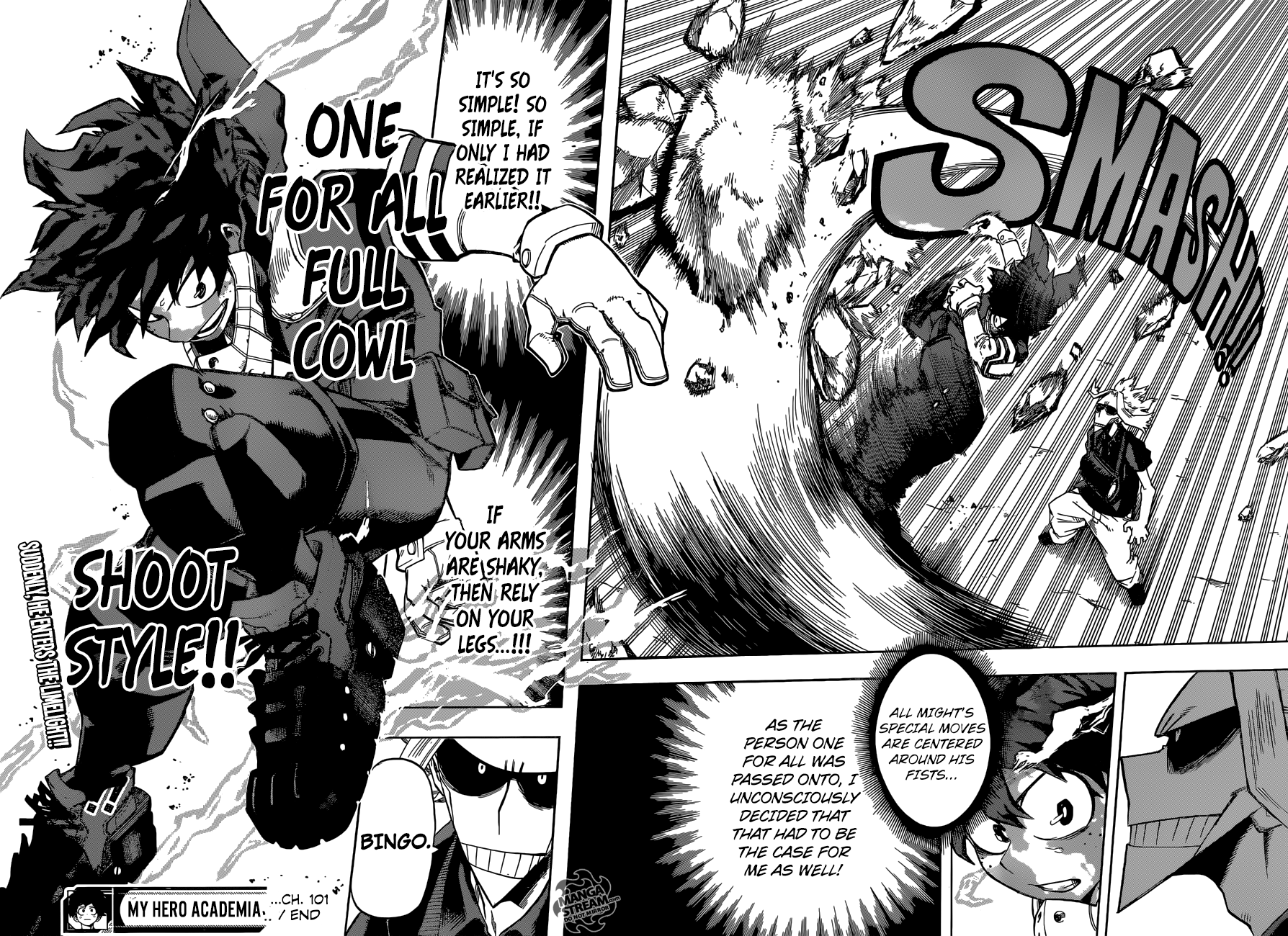 Boku no Hero Academia chapter 101 page 21