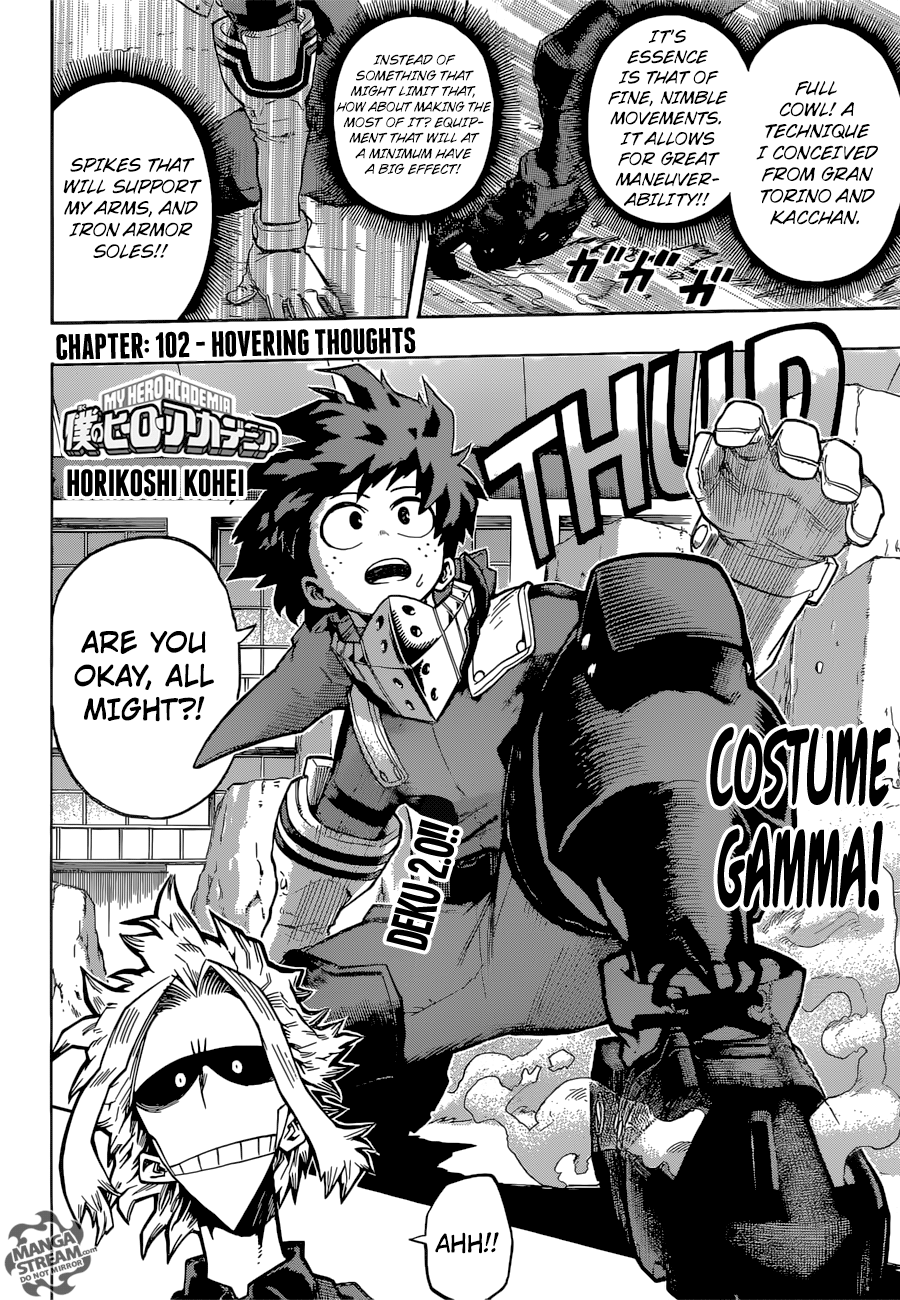 Boku no Hero Academia chapter 102 page 4