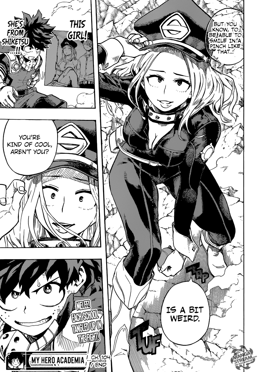 Boku no Hero Academia chapter 104 page 20