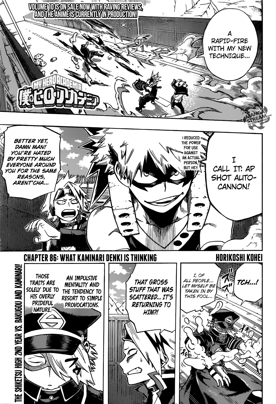 Boku no Hero Academia chapter 107 page 1