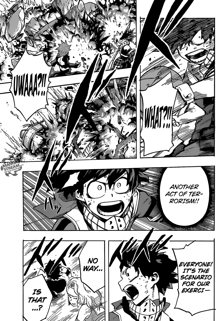 Boku no Hero Academia chapter 110 page 15