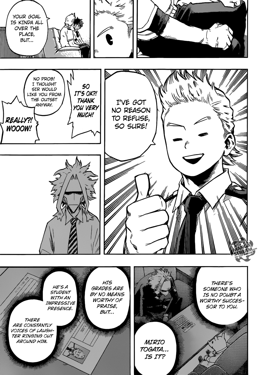 Boku no Hero Academia chapter 126 page 10