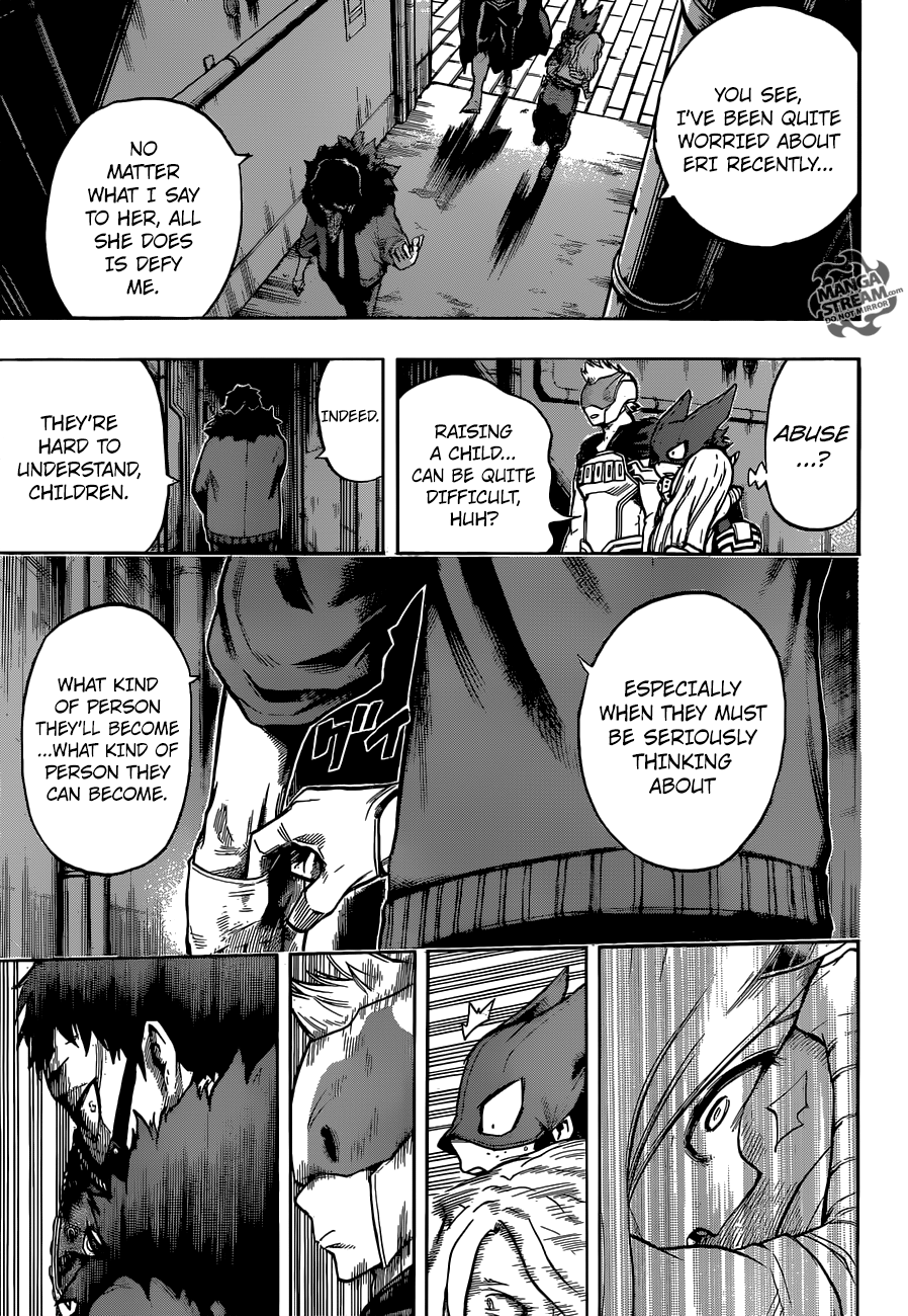 Boku no Hero Academia chapter 129 page 12