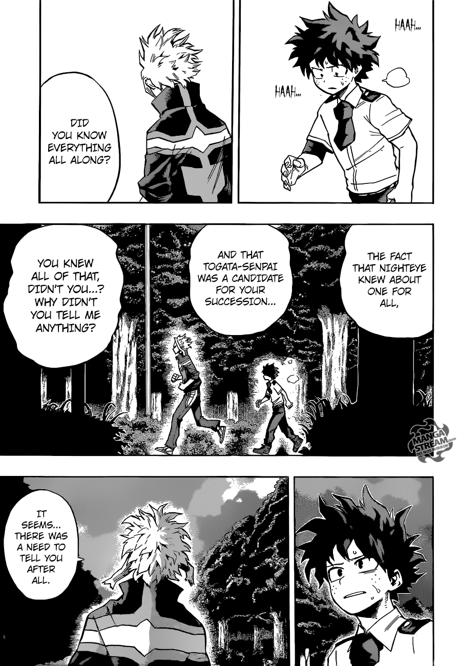 Boku no Hero Academia chapter 130 page 12