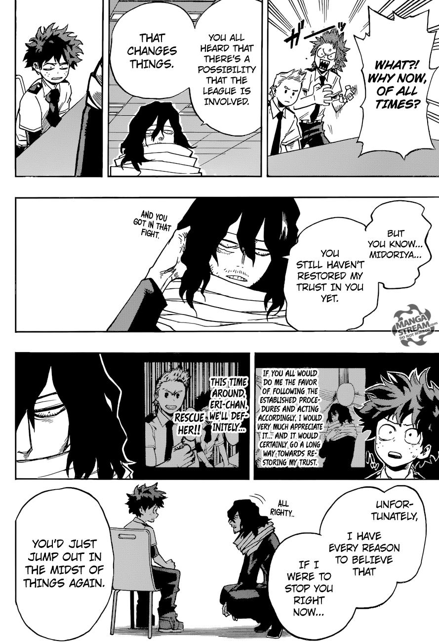 Boku no Hero Academia chapter 136 page 13