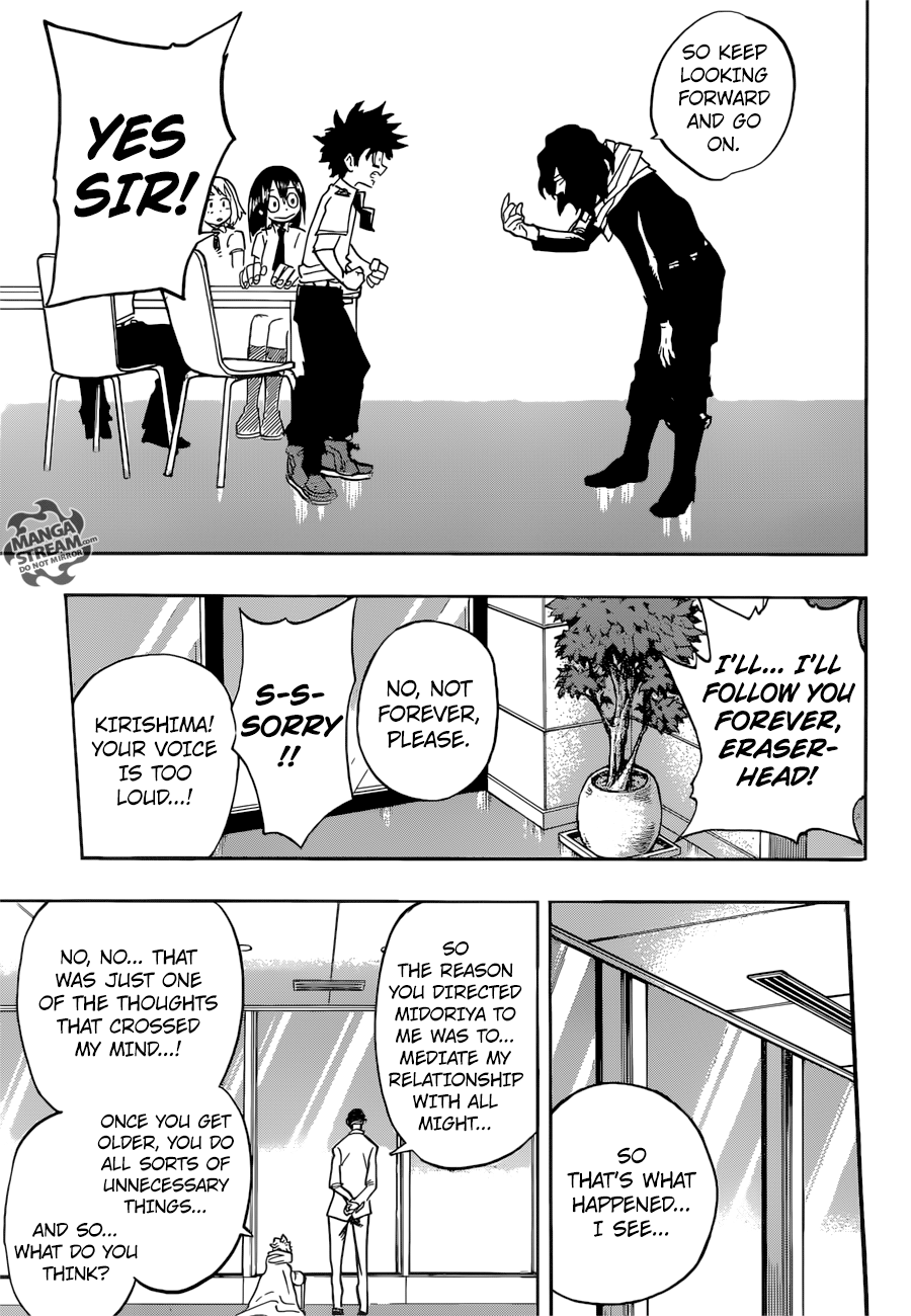 Boku no Hero Academia chapter 136 page 16