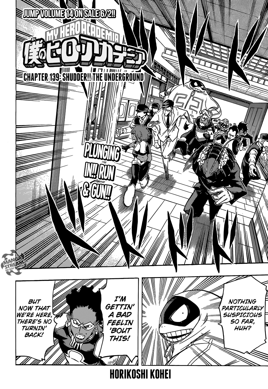 Boku no Hero Academia chapter 139 page 4