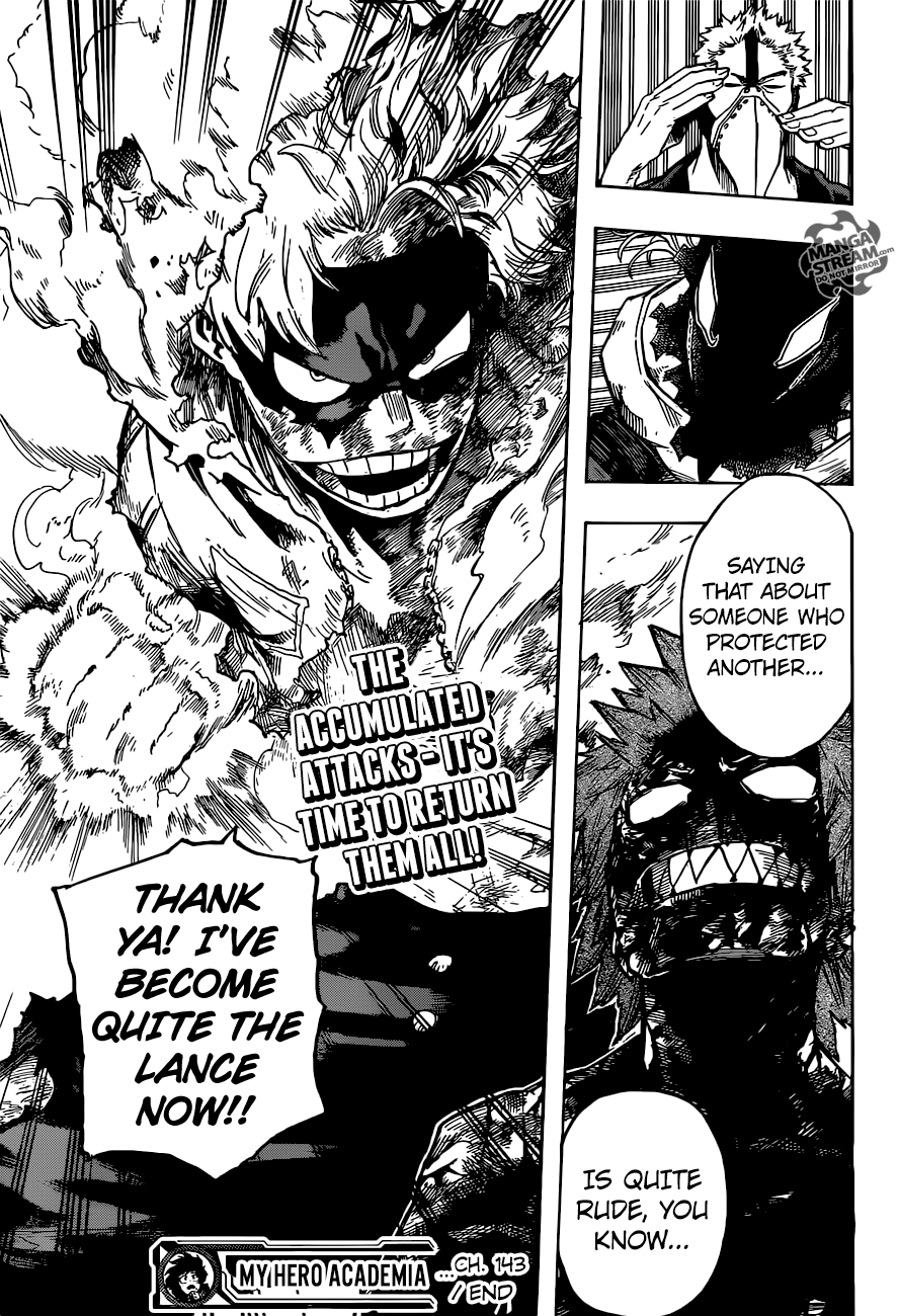 Boku no Hero Academia chapter 143 page 18