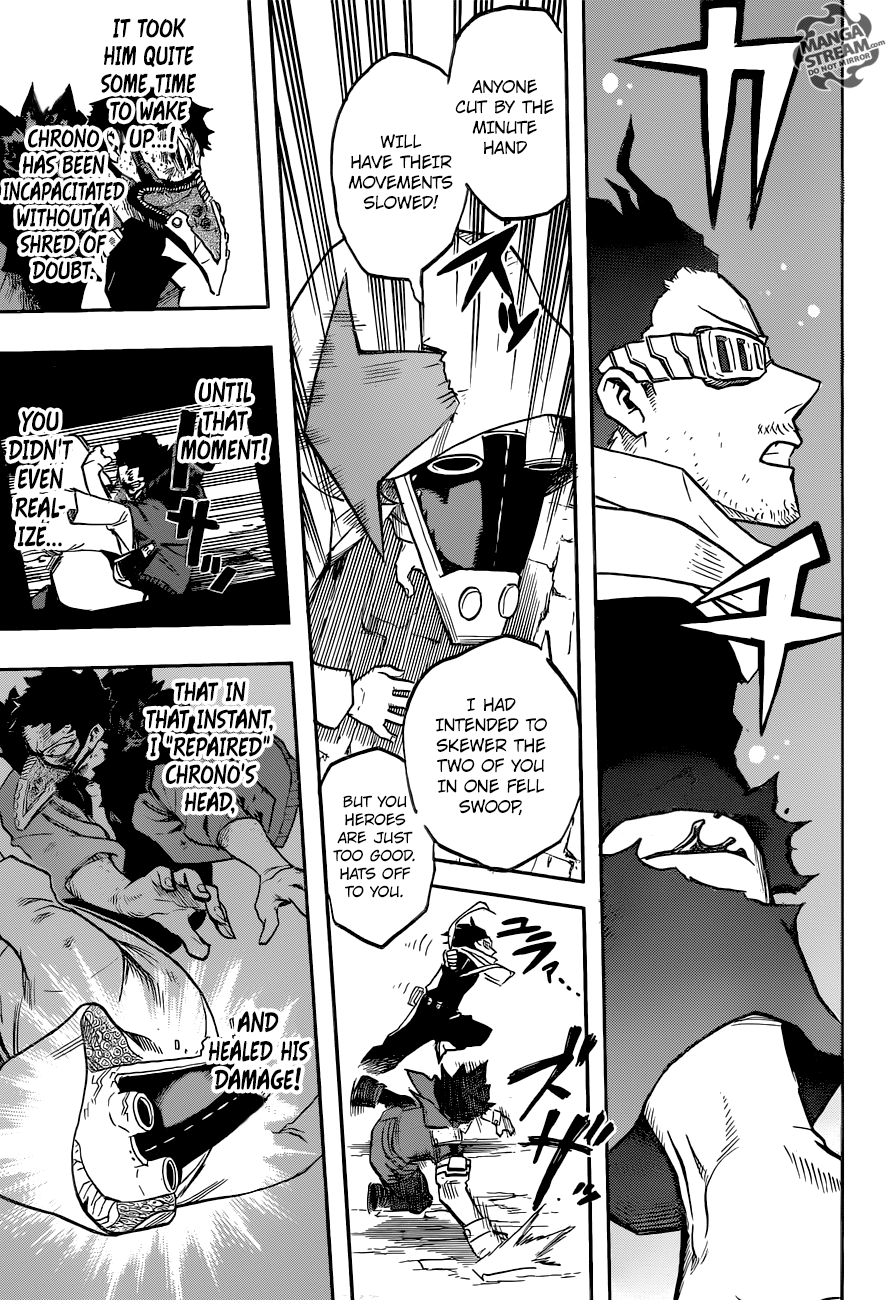 Boku no Hero Academia chapter 153 page 15