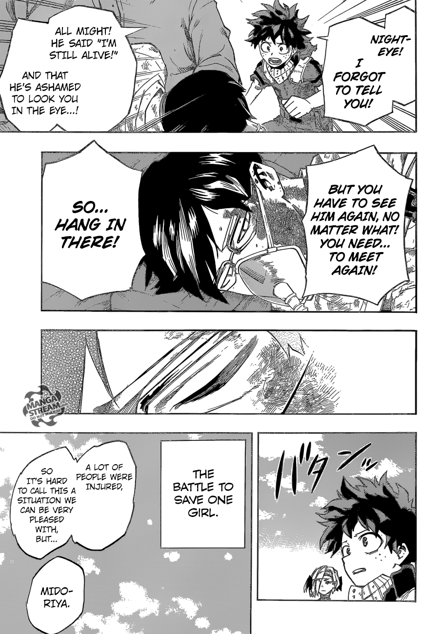 Boku no Hero Academia chapter 159 page 17