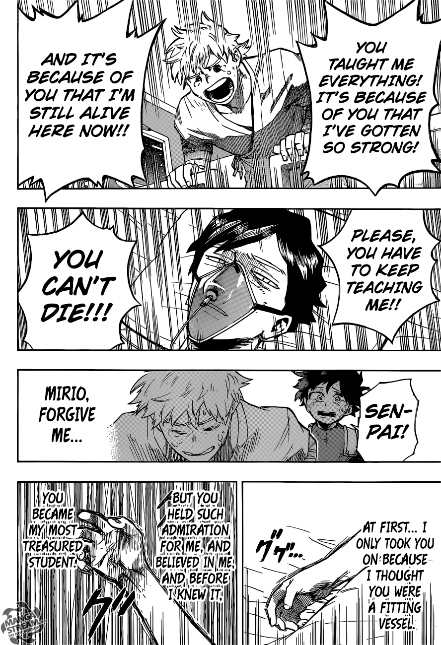 Boku no Hero Academia chapter 161 page 14