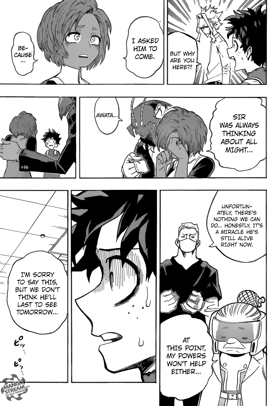 Boku no Hero Academia chapter 161 page 7