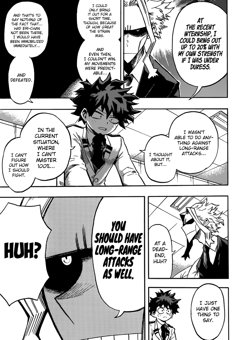 Boku no Hero Academia chapter 172 page 11