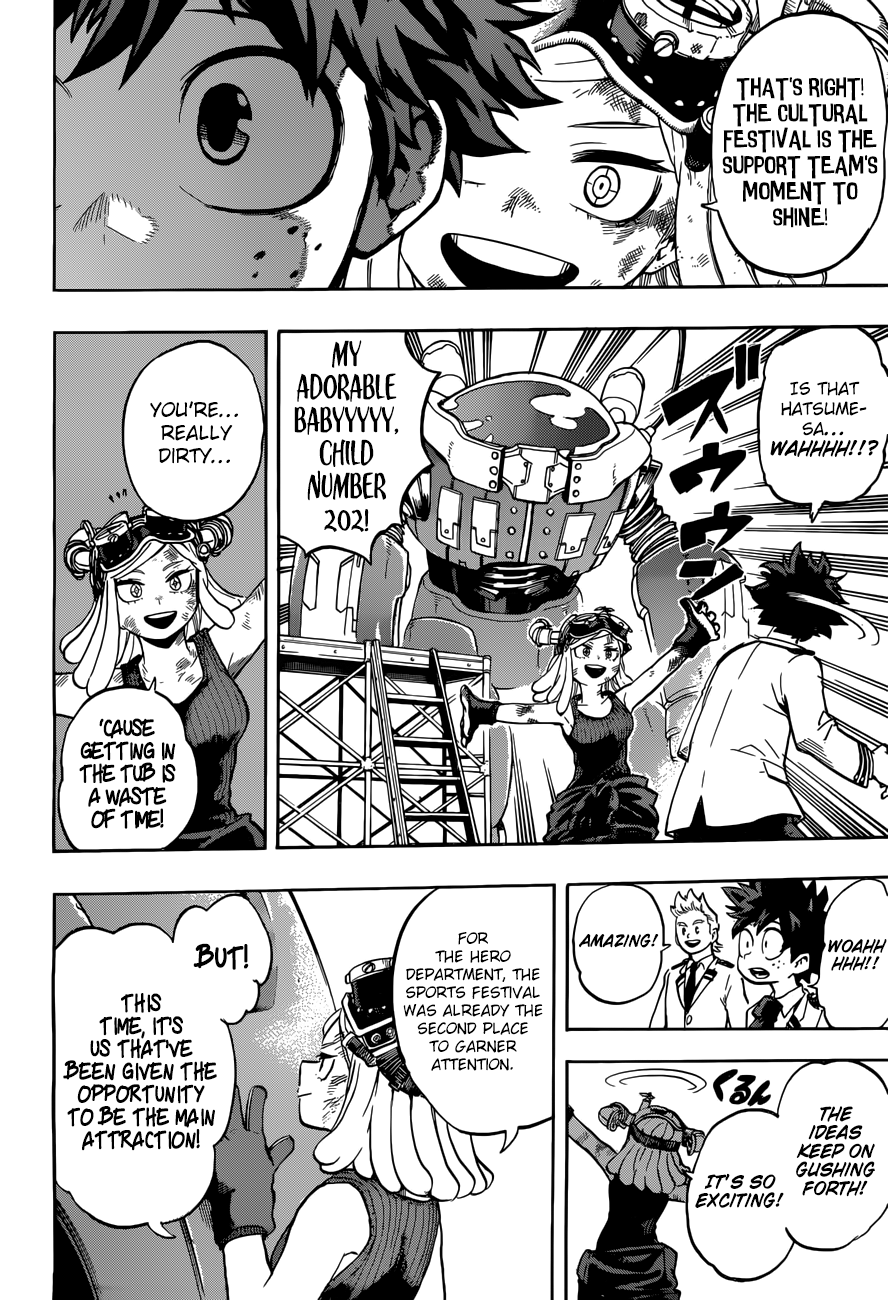 Boku no Hero Academia chapter 173 page 11