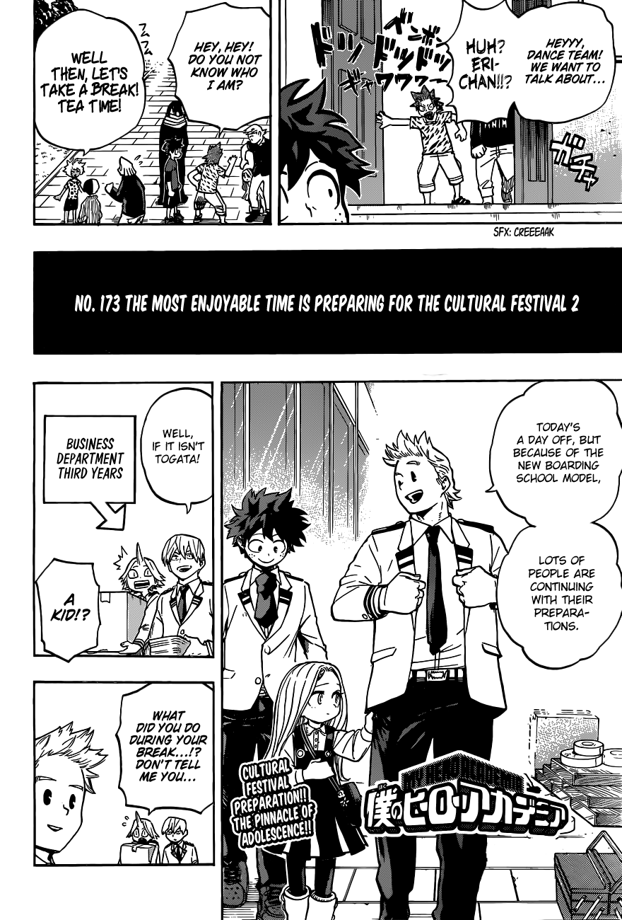 Boku no Hero Academia chapter 173 page 5